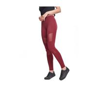Urban Classics Ladies Tech Mesh, Leggings para Mujer, Rojo (Port 01157), M