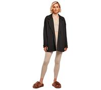 Urban Classics Ladies Terry-Blazer de Gran tamaño Chaqueta, Negro, XS/S para Mujer