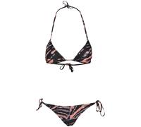 Urban Classics Ladies Tie Dye Bikini Vintageblue/papaya Talla: L | Outlet | Mujer | Azul