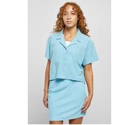 Urban Classics Ladies Towel Resort Shirt Balticblue Talla: L | Camisas Outlet | Mujer | Azul