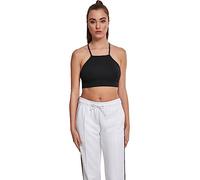 Urban Classics Ladies Triangle Top Camiseta Deportiva de Tirantes, Negro (Black 00007), S para Mujer