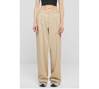 Urban Classics Ladies Ultra Wide Pleat-front Pants Wetsand Talla: 32 | Outlet | Mujer |