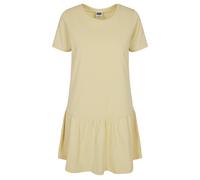 Urban Classics Ladies Valance Tee Dress Softyellow Talla: M | Mini Vestidos Outlet | Mujer | Amarillo