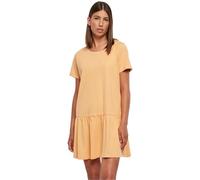 Urban Classics Ladies Valance tee Dress, Vestido Mujer, Paleorange,