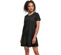URBAN CLASSICS Vestido Casual De Verano Para Mujer, Vestido De Cintura Alta De Algodón, Mangas Cortas, Tallas XS - 5Xl