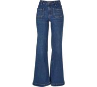 Urban Classics Ladies’ Vintage Flared Denim Mujer Tejanos Azul Vaquero/Azul W29L34