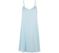 Urban Classics Ladies Viscose Satin Slip Dress Oceanblue Talla: S | Vestidos Midi Outlet | Mujer | Azul