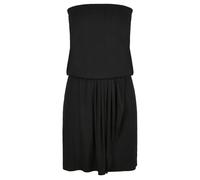 Urban Classics Ladies Viscose Short Bandeau Dress Black Talla: XS | Outlet | Mujer | Negro