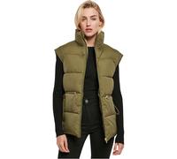 Urban Classics Ladies Waisted Puffer Vest Chaqueta, Olive, 5XL para Mujer