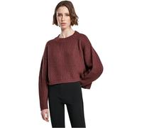Urban Classics Ladies Wide Oversize Sweater Sudadera, Cereza, M para Mujer