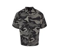 Urban Classics Laser Camo Printed Boxy Shirt Blacklasercamo Talla: S | Camisas Casuales Outlet | Hombre | Negro
