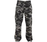 Urban Classics Laser Camo Printed Jeans Blacklasercamo Talla: 36 | Vaqueros Pitillo Outlet | Hombre | Negro