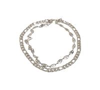 Urban Classics Layering Basic Necklace Mujer Collar Plateado