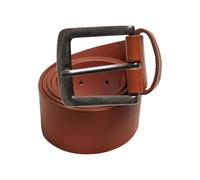 Urban Classics Leather Imitation Belt Cinturón, Cognacbrown, XL Unisex Adulto