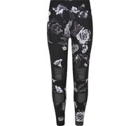 Urban Classics Leggings AOP Tech Mesh Dark Flower Niñas Aop 110/116