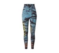 Urban Classics Leggings azul cielo / marrón oscuro / verde claro / negro M azul cielo / marrón oscuro / verde claro / negro