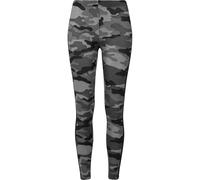 Urban Classics Leggings Camuflaje con Raya Mujer Leggins Camuflaje Oscuro/Negro L