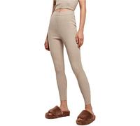 Urban Classics Leggings de Punto Acanalado para Mujer Pantalones de Yoga