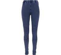 Urban Classics Leggings Denim Jersey, Leggings De Deporte, para Mujer, Azul (Indigo), Large (Talla del fabricante: Large)