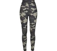 Urban Classics Leggings Ladies High Waist Tech Hose Pantalones de Vestir, Dark Camo, M para Mujer