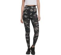 Urban Classics Leggings Ladies High Waist Tech Hose Pantalones de Vestir, Dark Camo, XXL para Mujer
