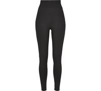 Urban Classics Leggings Mujer Cintura Alta Mujer Leggins Negro 4XL