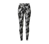Urban Classics Mallas para mujer, Pantalones de Yoga Mujer, Negro (Black Flower), L
