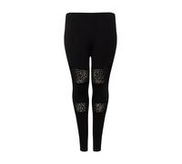 Urban Classics Leggings negro, Talla XL