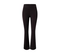 Urban Classics Leggings acampanados de cintura alta reciclados para mujer Negro XS