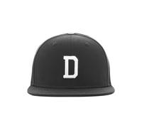 Urban Classics Letra Snapback D Gorra de béisbol, D Negro, Talla única Unisex Adulto