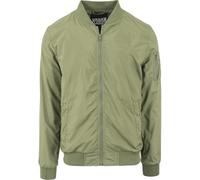 Urban Classics Light Bomber Hombre Cazadora Bomber Negro 100% poliéster