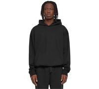 Urban Classics Light Terry Hombre Sudadera con Capucha Negro Regular