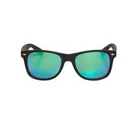 Urban Classics Likoma Mirror Unisex Gafas de sol negro-verde policarbonato