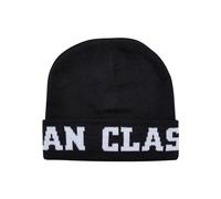 Urban Classics Logo Jacquard Unisex Gorro Negro 100% poliacrílico