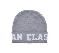 Urban Classics Logo Jaquard Beanie Boina, Grey, Talla única Unisex Adulto
