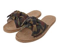 Urban Classics Lona Mulas Zapatos Andar Flip-Flops Suela de Goma Textilriemen