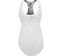 Urban Classics Long Leo Print Loose Camiseta Deportiva sin Mangas para Mujer