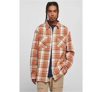 Urban Classics Long Oversized Checked Leaves Shirt TB5595 S
