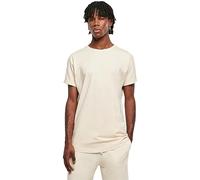 Urban Classics Long Shaped Turnup tee Camiseta, Whitesand, L para Hombre