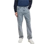 Urban Classics Loose Fit Jeans, Pantalones, Hombre, Azul (Light Skyblue Acid Washed), 33W / 34L