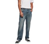 Urban Classics Loose Fit Jeans, Pantalones, Hombre, Azul (Sand Destroyed Washed), 32W / 32L