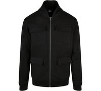 Urban Classics M65 Sudadera Cazadora Bombardero Regular Fit Cuello Alto Polar