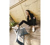 Urban Classics Mallas de mujer Mallas Tech Mesh de mujer Negro 4XL