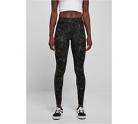 Urban Classics Mallas de mujer Soft Aop Blackmarble 4XL