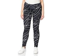 Urban Classics Mallas para Mujer AOP Leggings, Geometric Black, XXXL