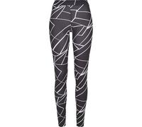 Urban Classics Ladies Leggings Ladies AOP Leggings Geometric Negro 3XL