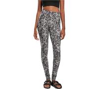 Urban Classics Mallas para Mujer Pantalones de Yoga, Negro (Black Paint), XS