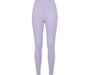Urban Classics Mallas técnicas de cintura alta para mujer Lavanda 5XL