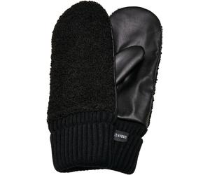 Urban Classics Manoplas negro / blanco S-M EUR