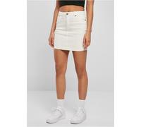 Urban Classics Minifalda vaquera orgánica de mujer Offwhite Raw 34